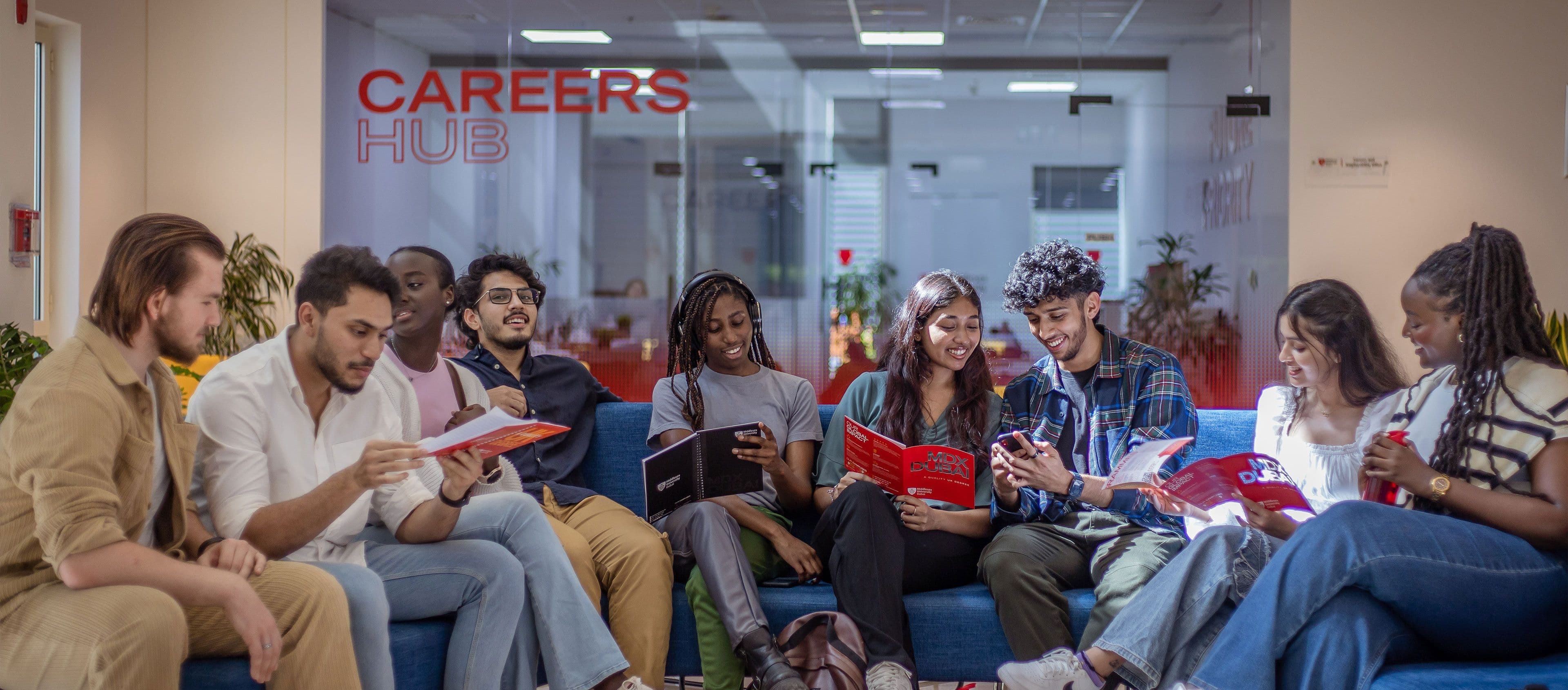 Group Of Students